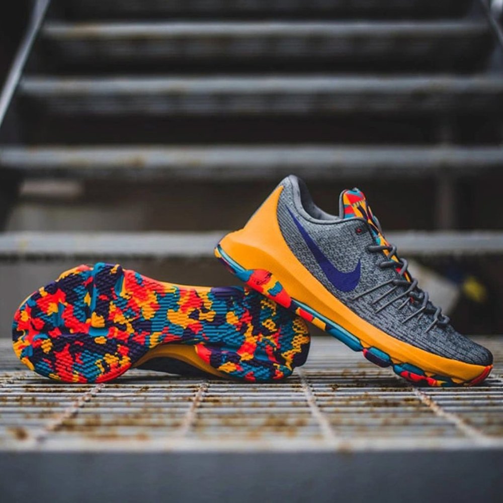 Nike Kevin Durant KD 8 Prince George Basketball Shoes Size Youth 4.5Y